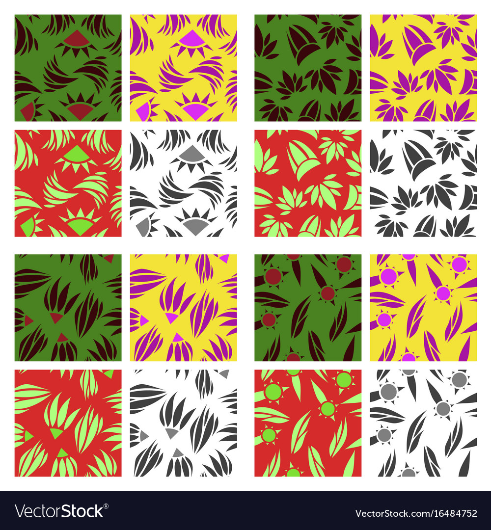 Assembly of patterns in bright style