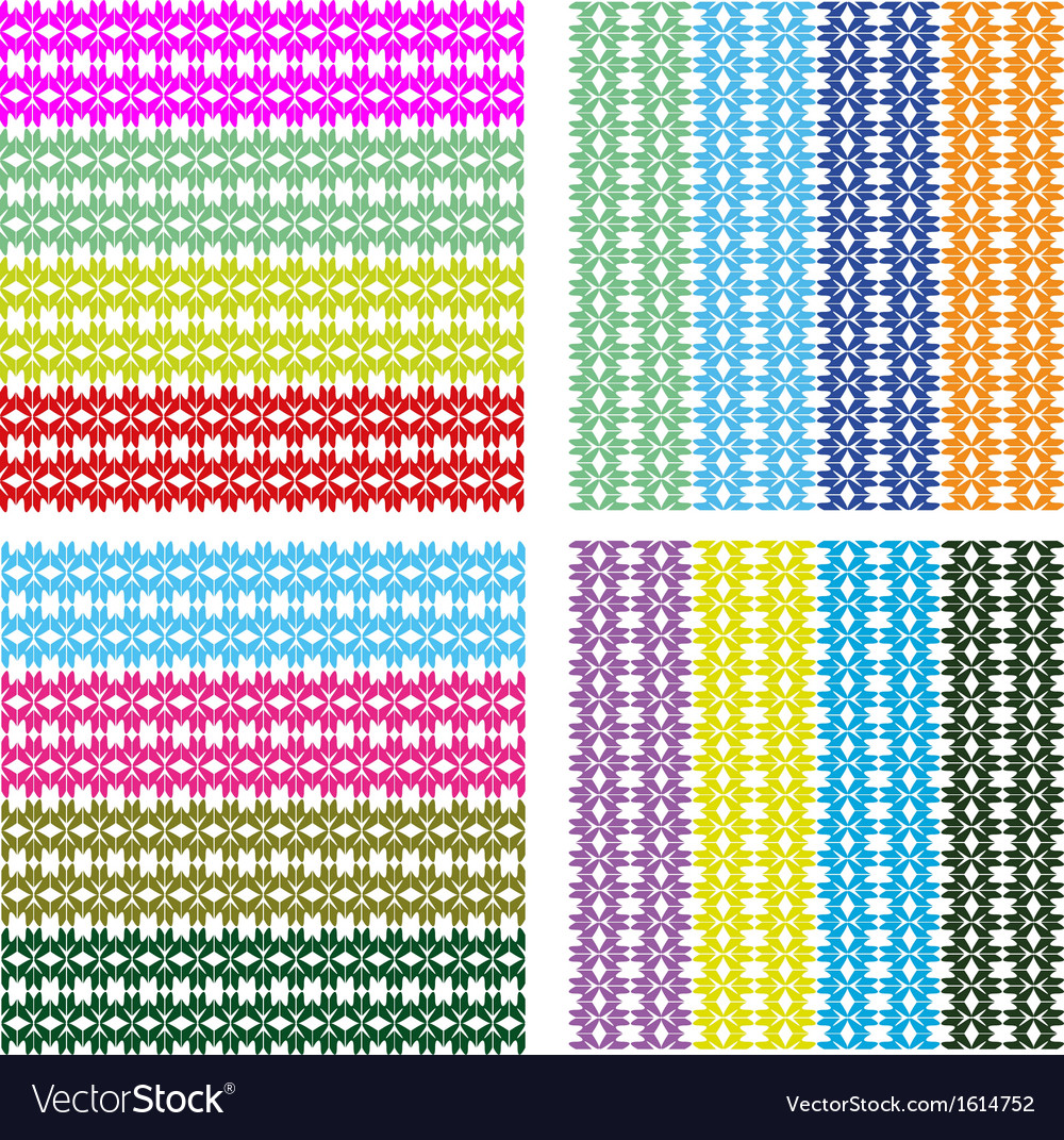 Brightly colored stripe pattern