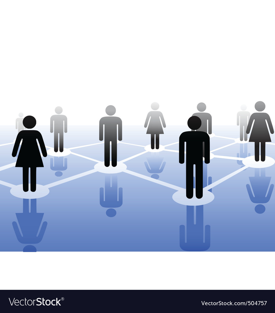 People connection symbol