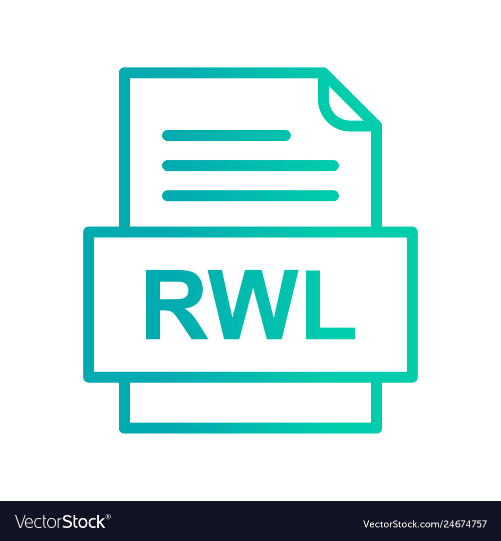 Rwl file document icon