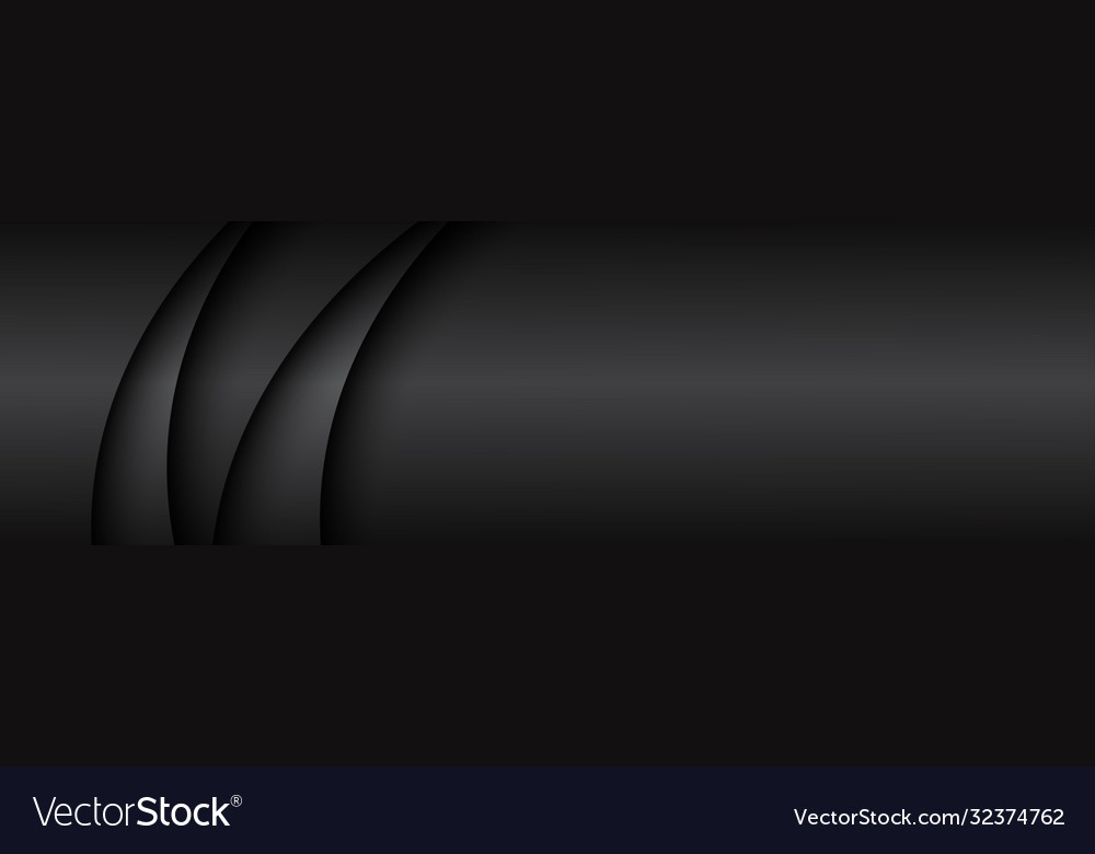 Dark abstract modern material header vector image Dark abstract modern material header
