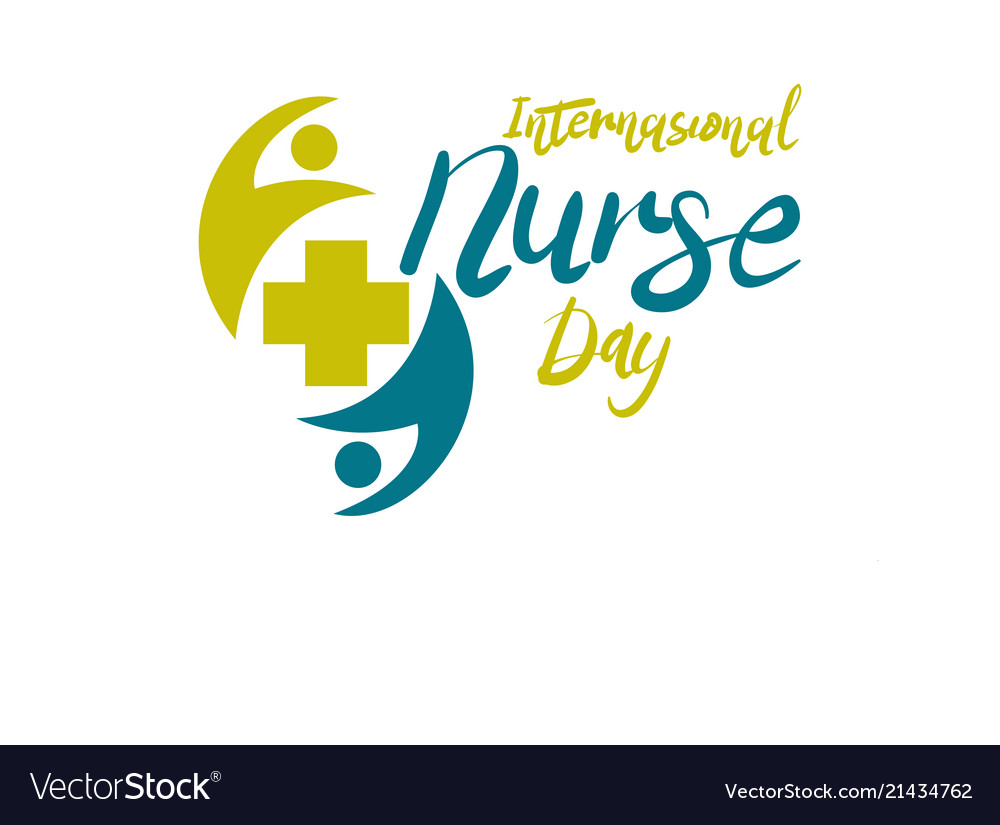 International nurse day Royalty Free Vector Image