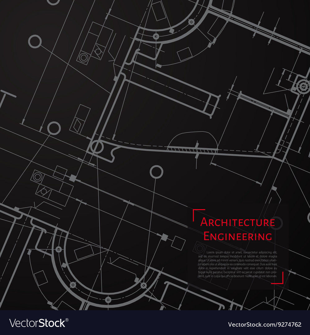 Technical blueprint of mechanism