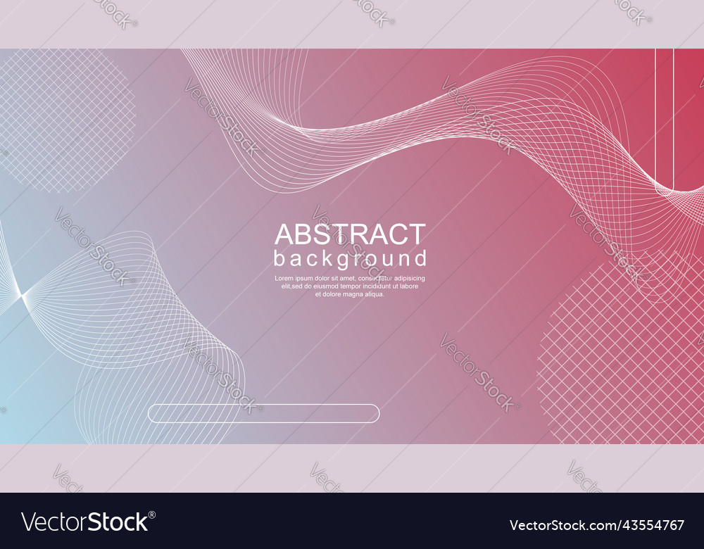 Abstract modern background with line waves