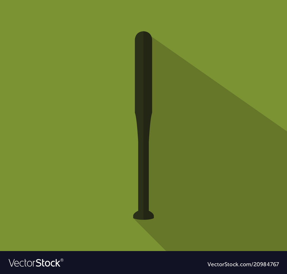 Baseball bat icon Royalty Free Vector Image - VectorStock