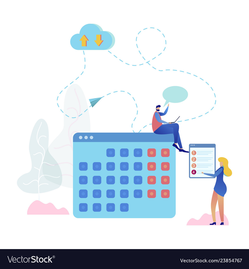 Cloud service online calendar