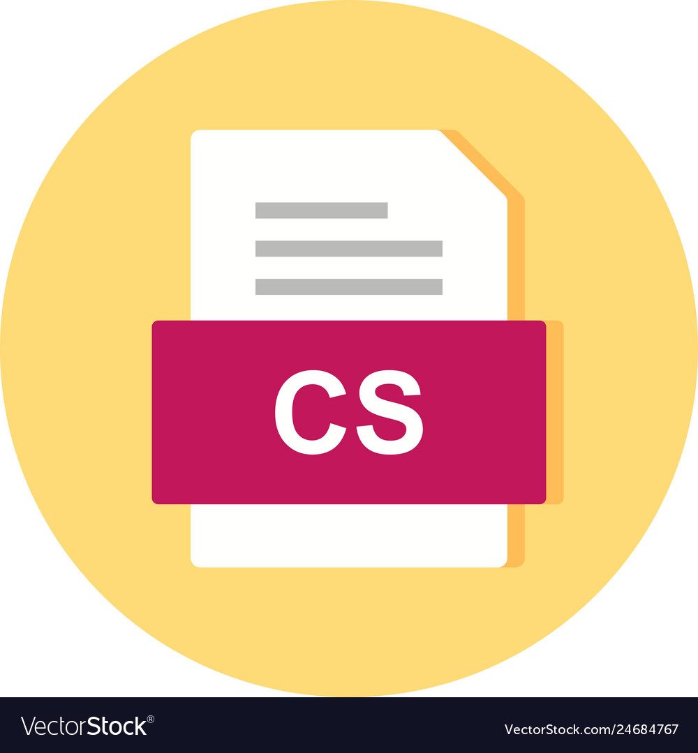 Cs file document icon