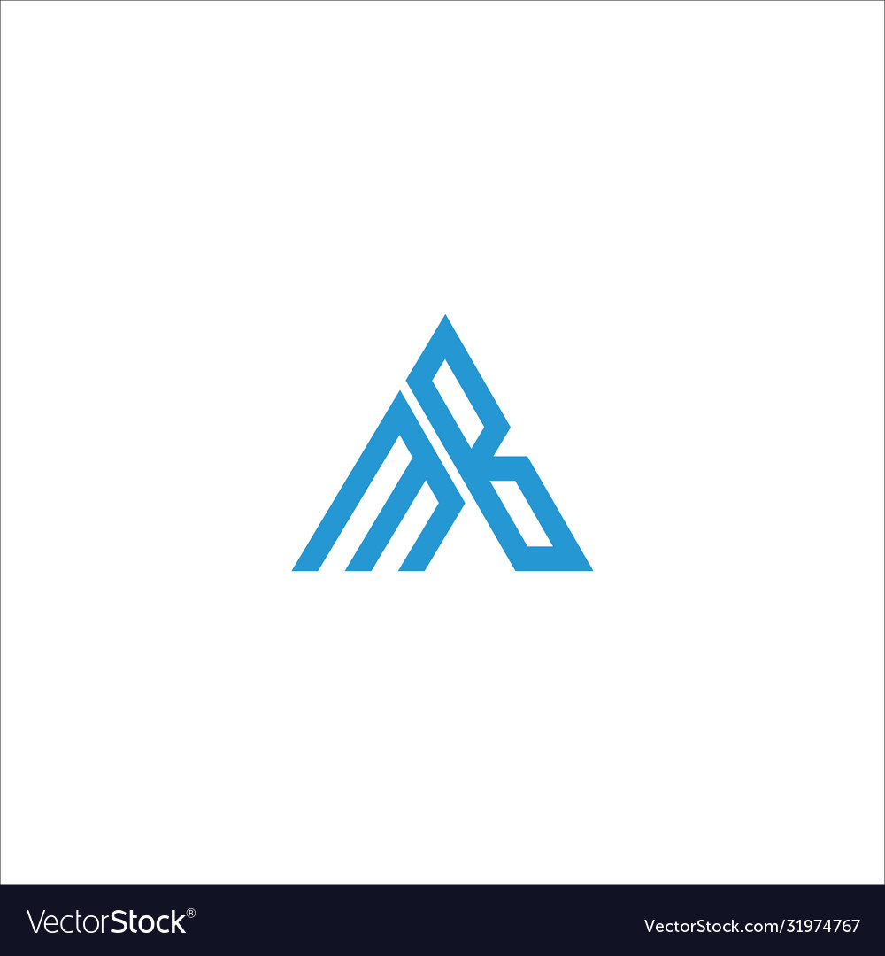 Initial letter mb logo or bm design