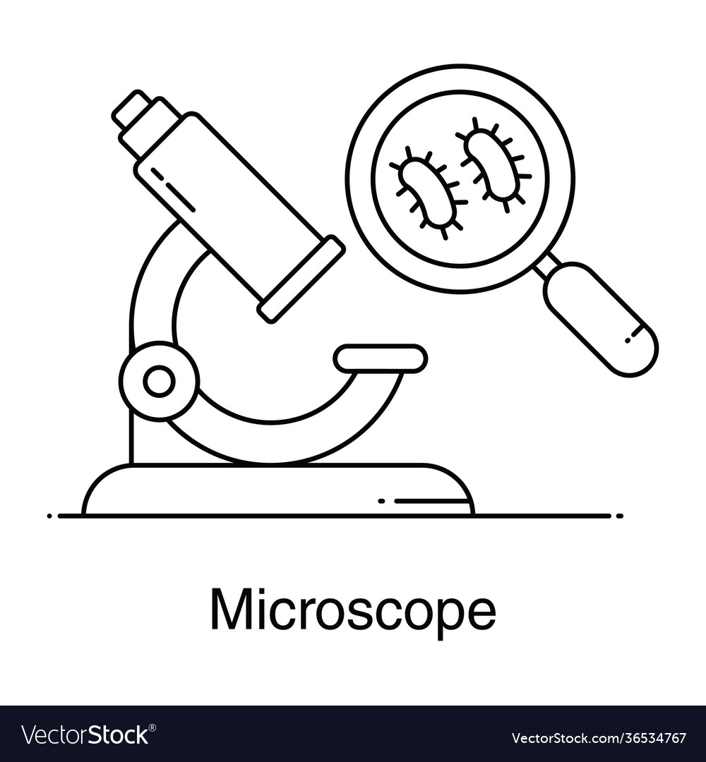 Lab microscope
