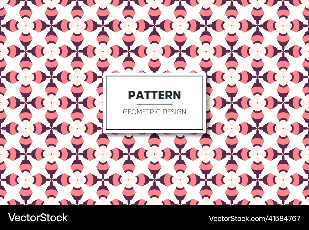 Simple seamless pattern with colorful geometric Vector Image