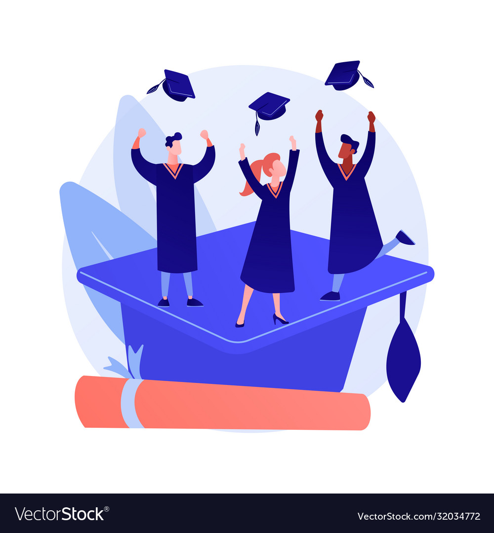 Bachelor degree concept metaphor Royalty Free Vector Image