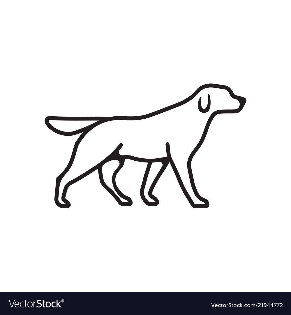 dog outline