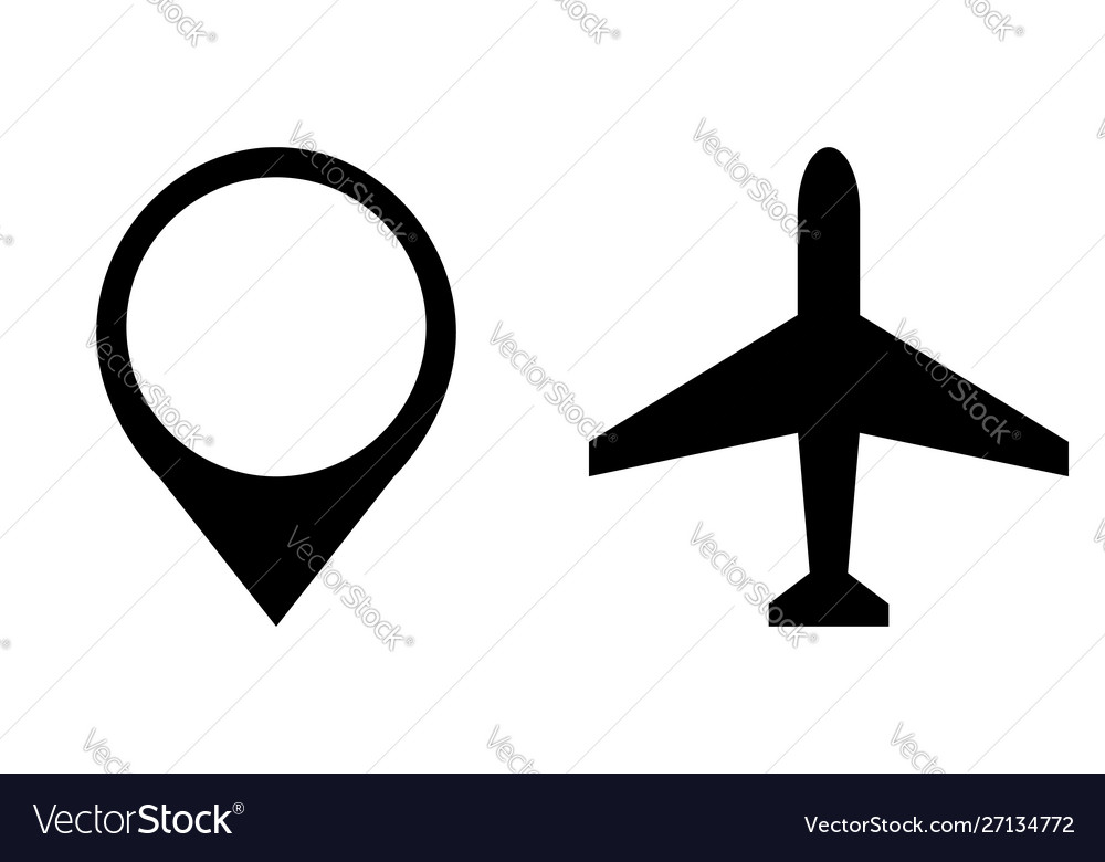 Pointer icon plane