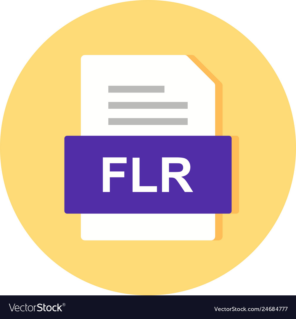 Flr file document icon