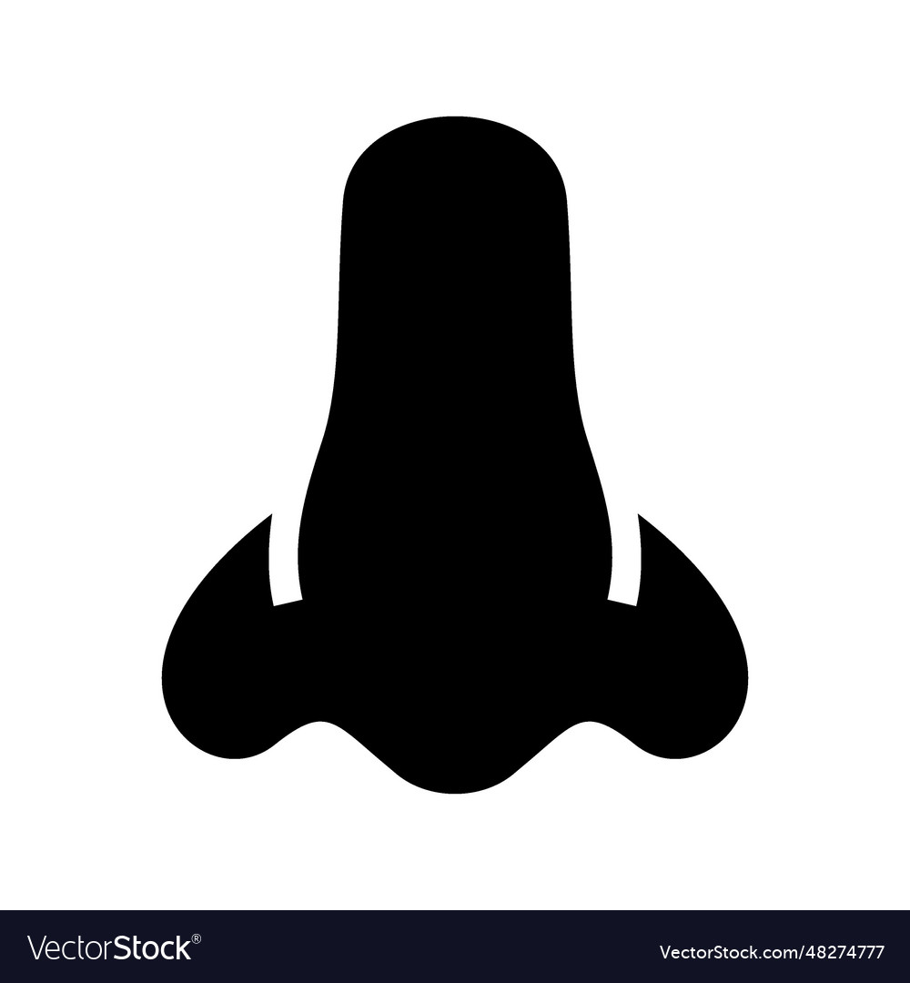 Nose icon Royalty Free Vector Image - VectorStock