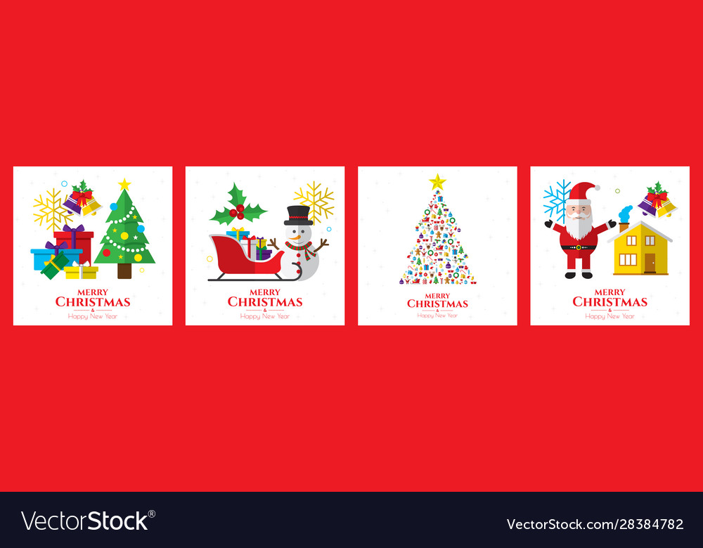 Christmas Santa and Festive Elements