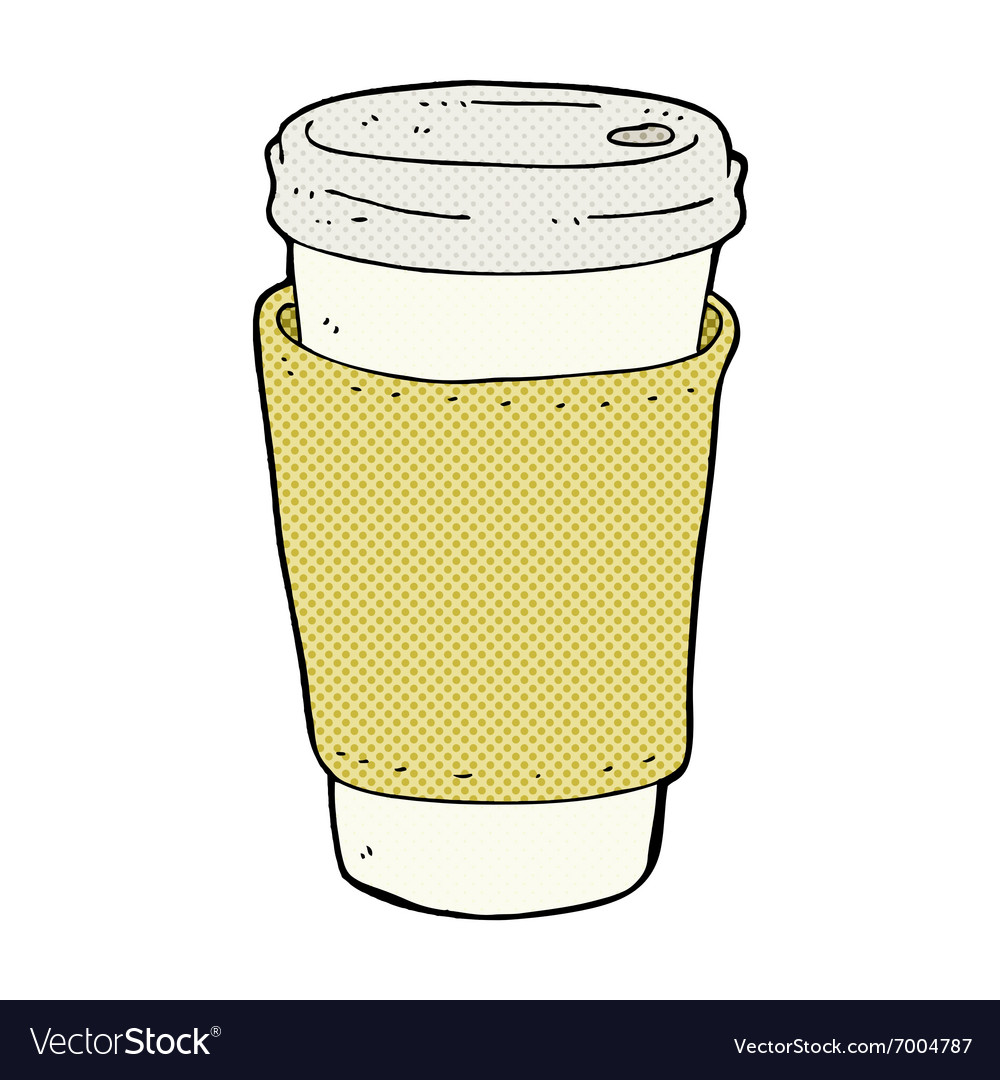 Comic Cartoon Kaffeetasse