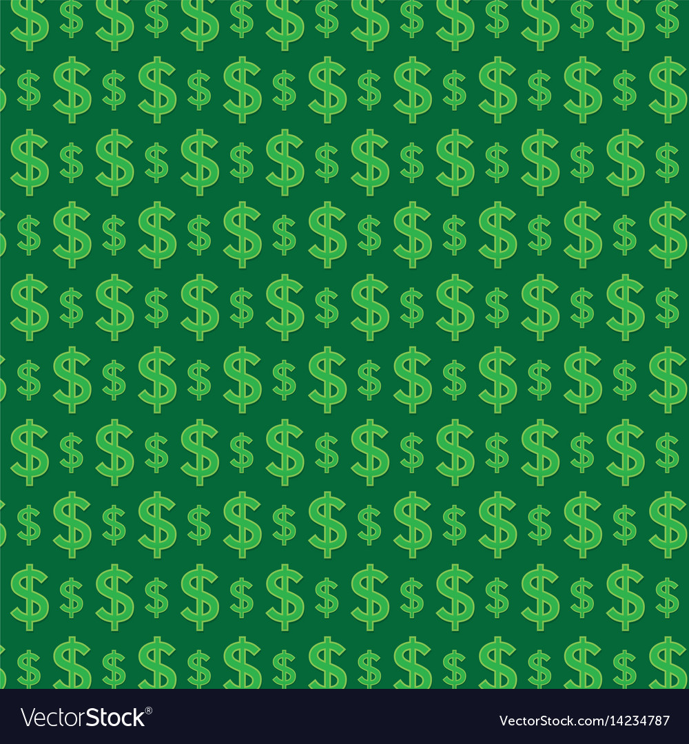 Money Finance Pattern Background Graphic Vector Image