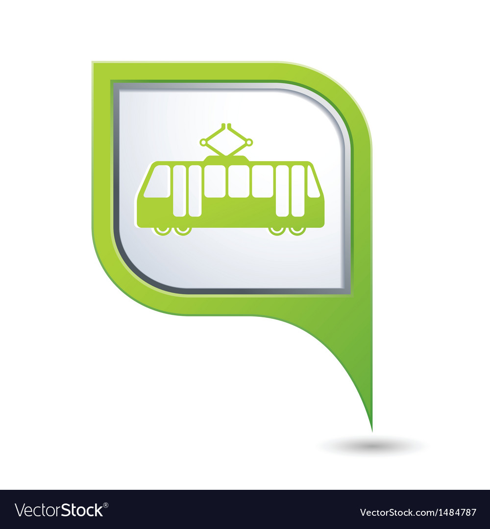 Tram Pointer auf Karte