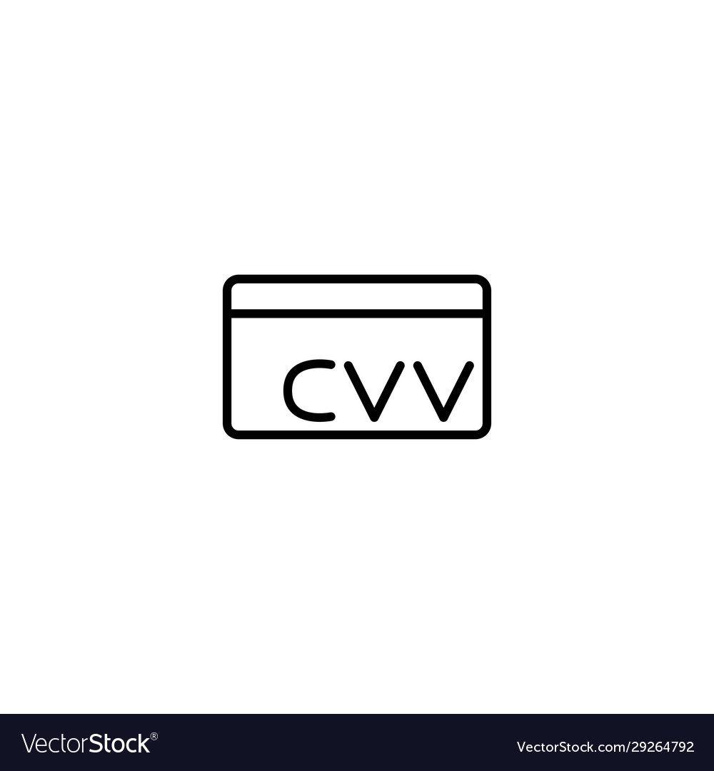 Credit card cvv icon