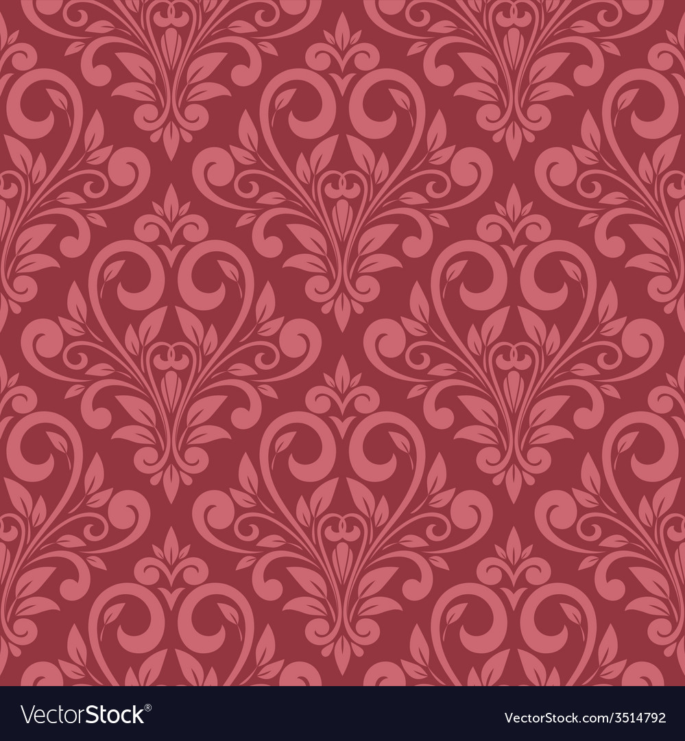 Seamless damask pattern