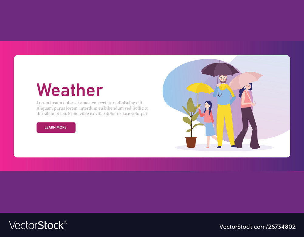 Group family holding umbrella parent protect
