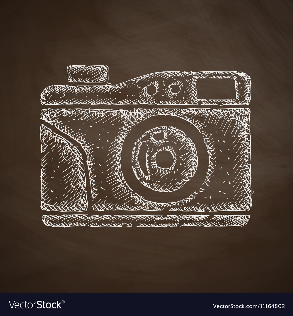 Old photocamera icon