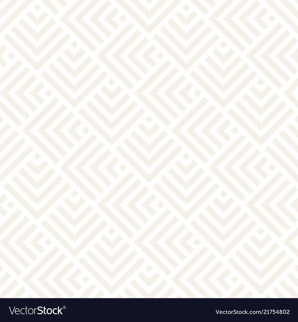 Seamless subtle lines mosaic pattern modern vector image Seamless subtle lines mosaic pattern modern
