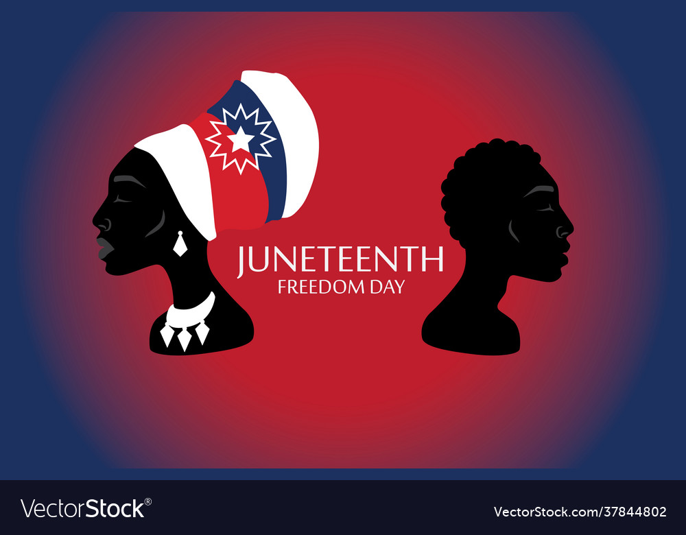 Silhouette african american Frau und Mann