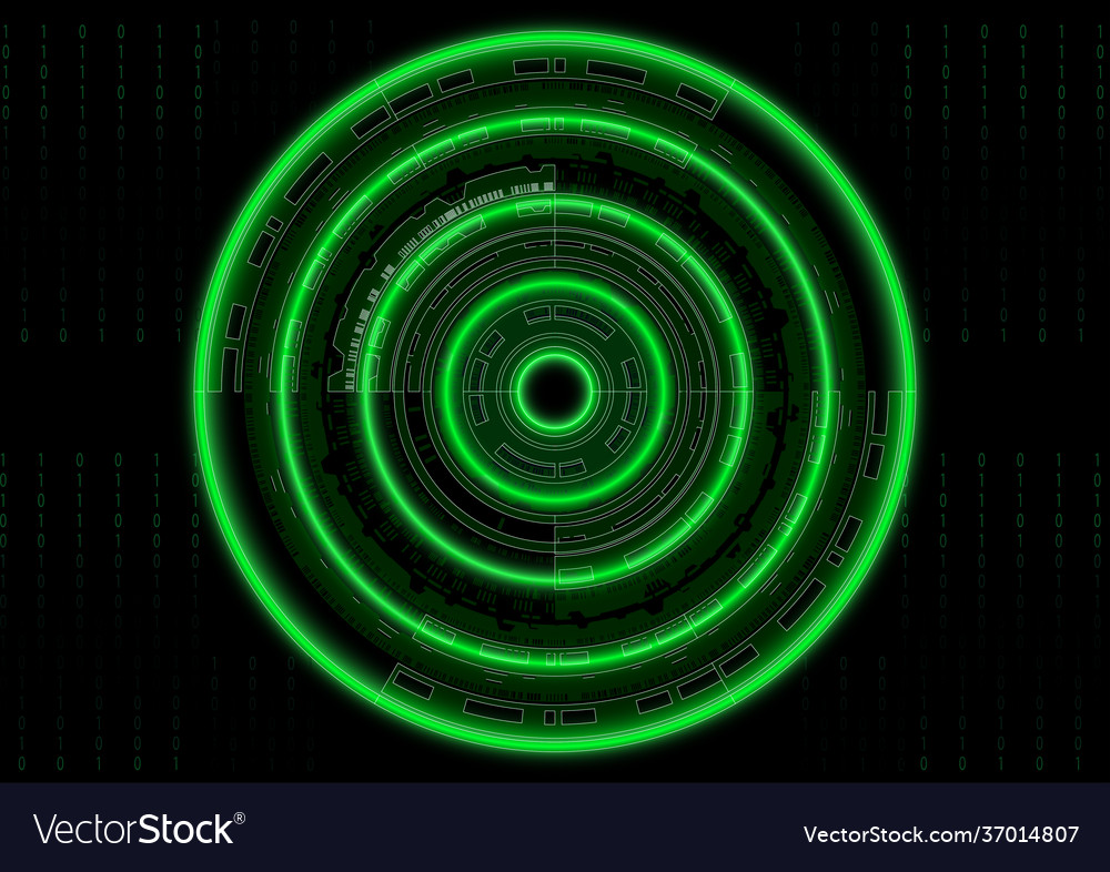 Binary code assigns 0 1 number system Royalty Free Vector