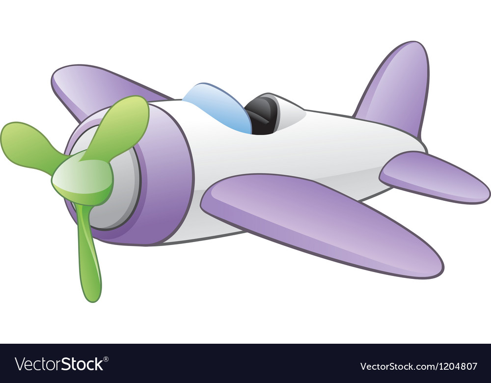 Cartoon airplane Royalty Free Vector Image - VectorStock Cartoon airplane Royalty Free Vector Image - VectorStock