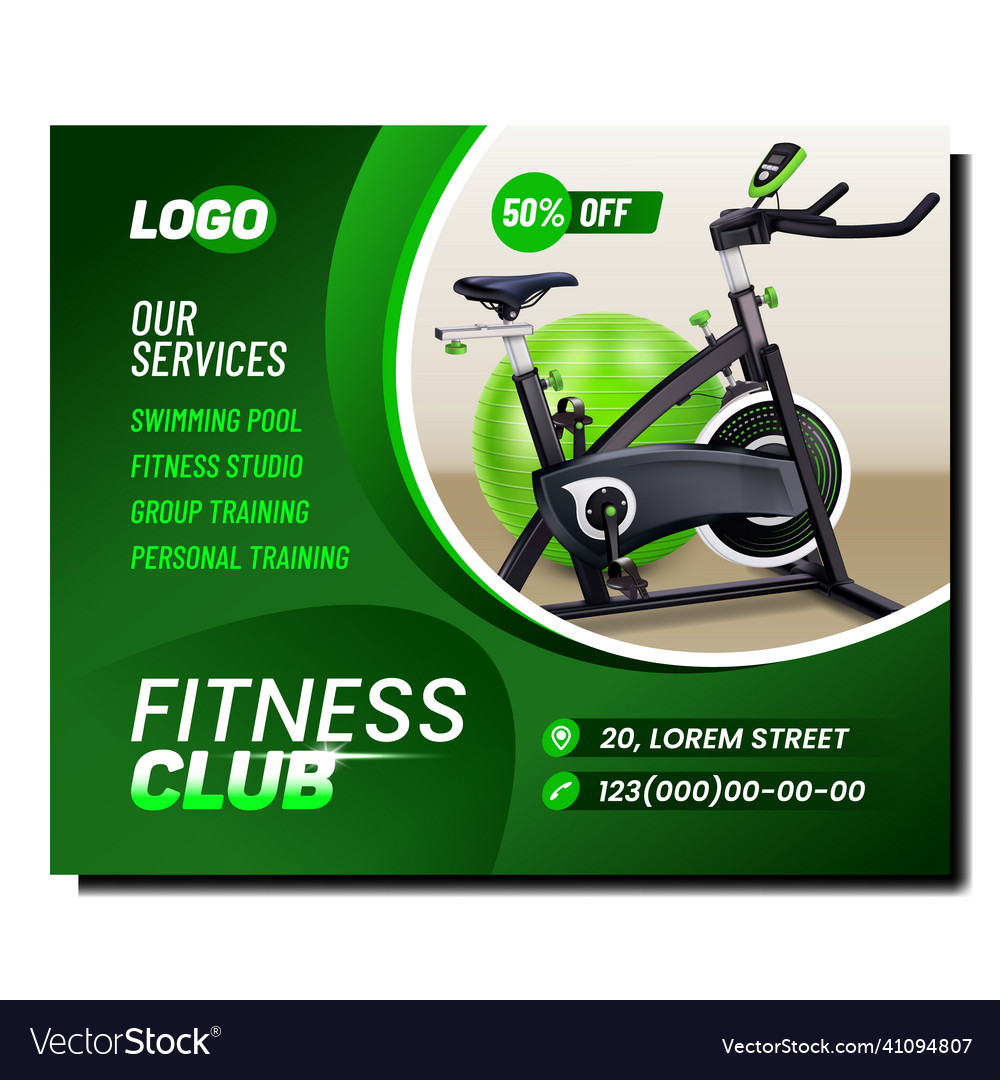 Gym Poster Sport Training Hintergrund vector image Gym Poster Sport Training Hintergrund