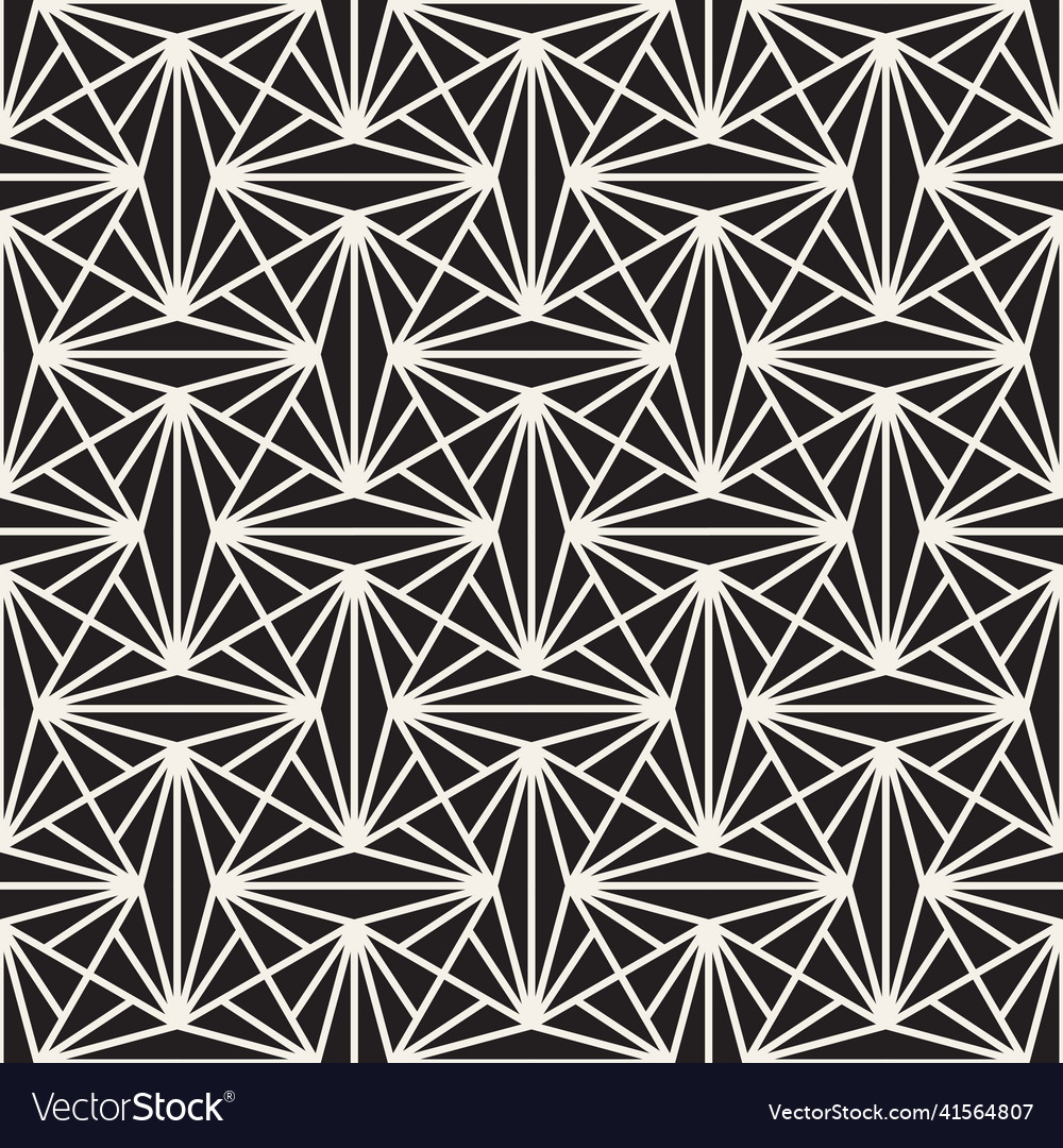 Seamless pattern repeating geometric elements vector image Seamless pattern repeating geometric elements