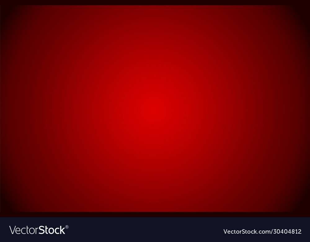 Gradient red background vector image Gradient red background