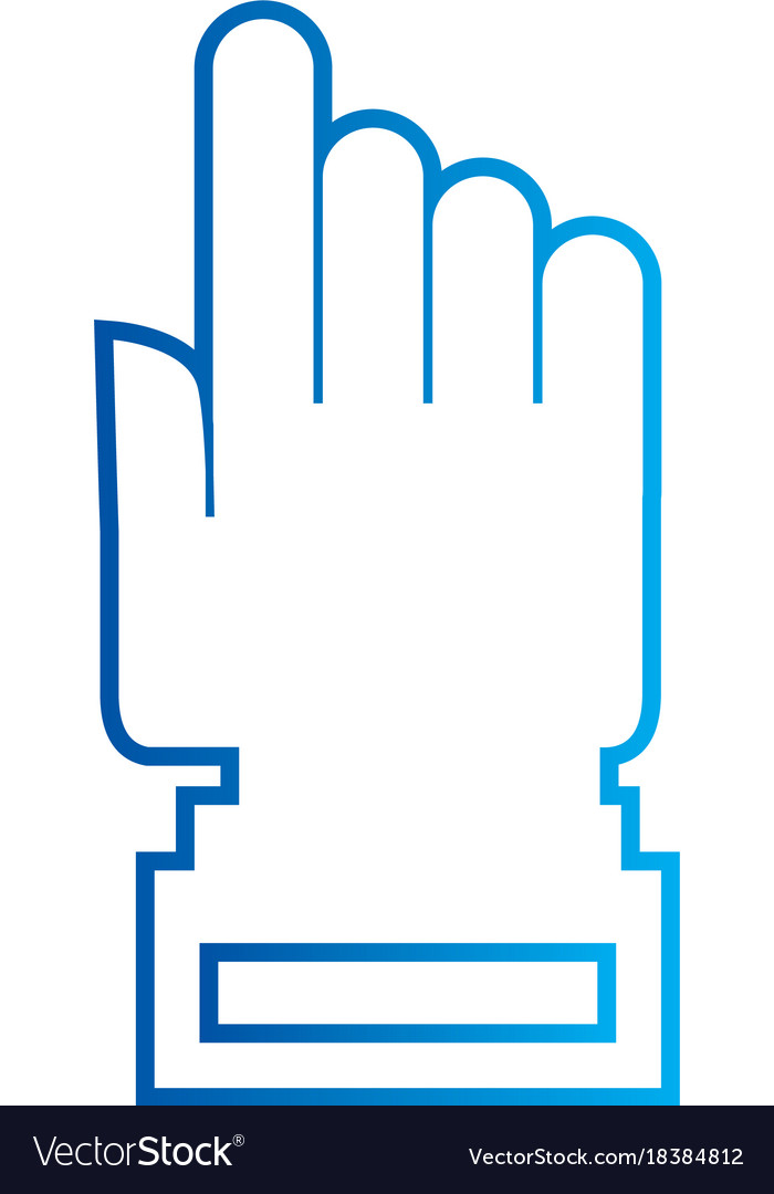 Hand cursor technology point connection link