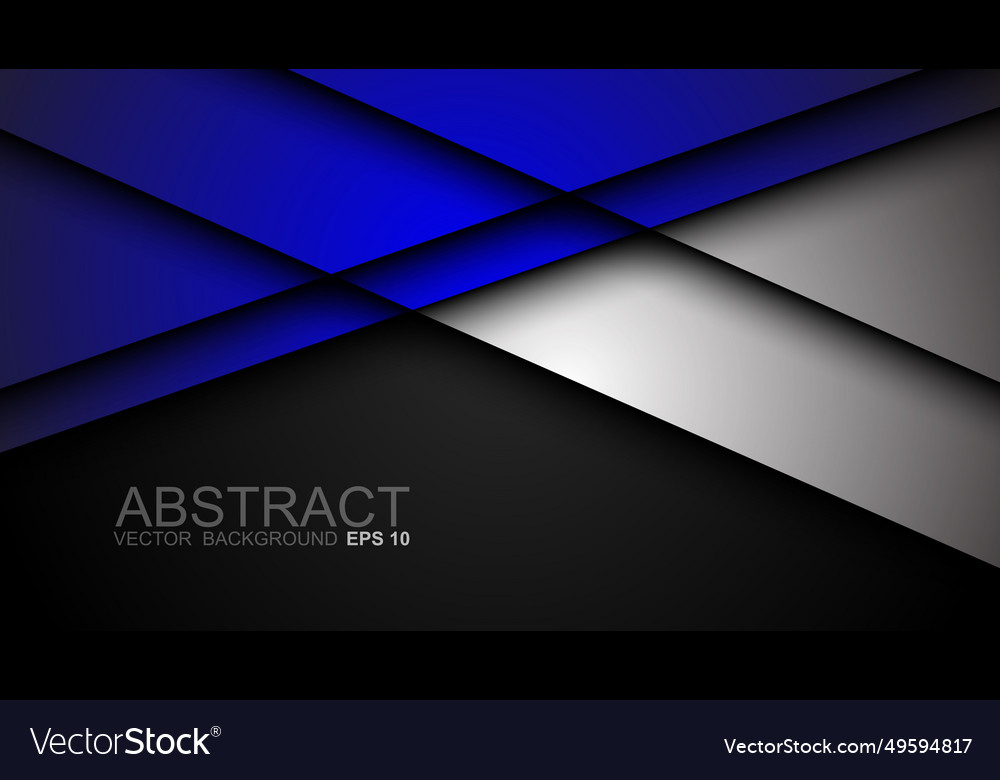Abstract template of overlapping background vector image Abstract template of overlapping background