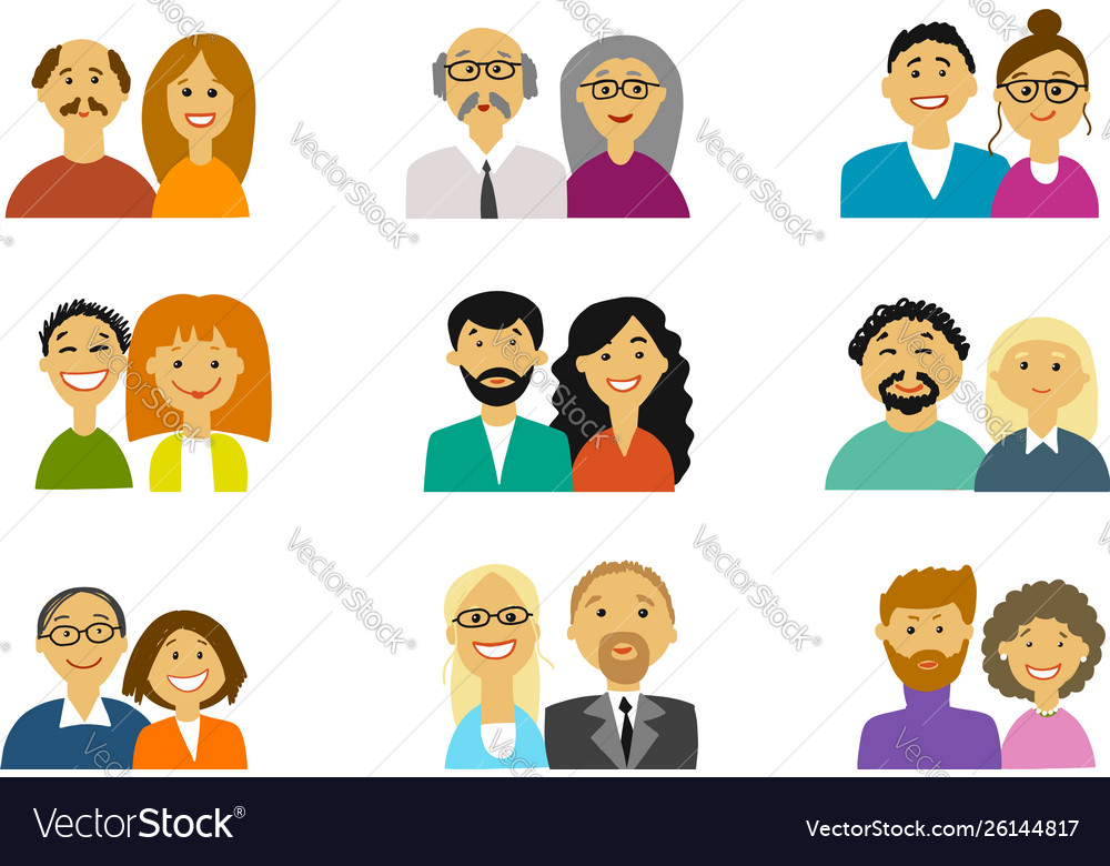 Group people background for your design