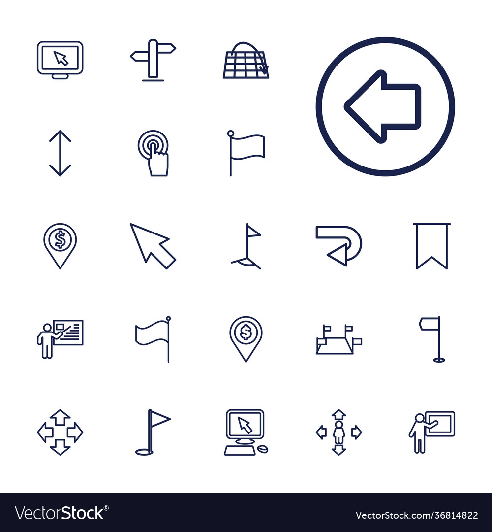 22 pointer icons