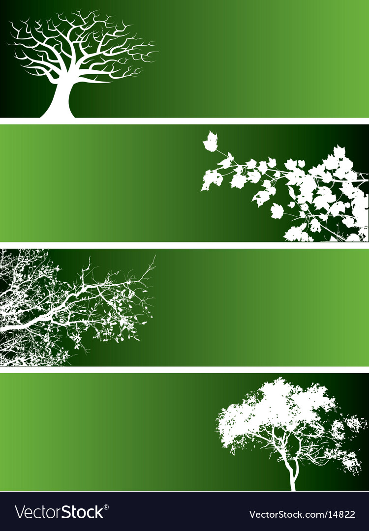 Tree web banners