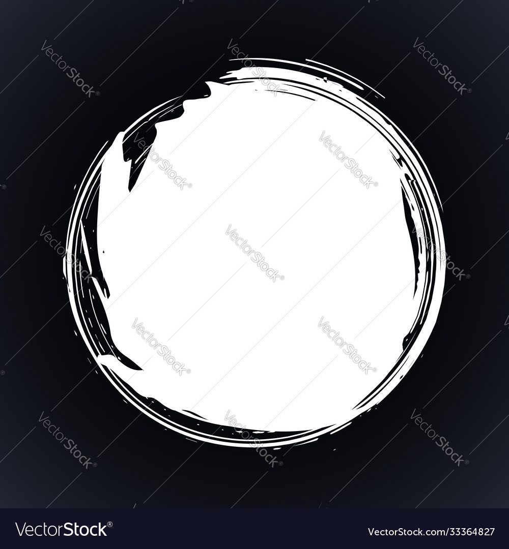 Artistic paint stroke Royalty Free Vector Image