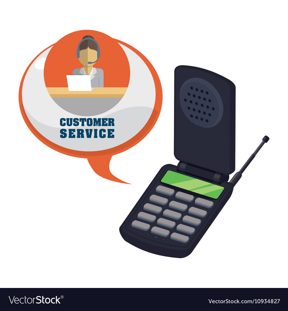 Customer support service icons