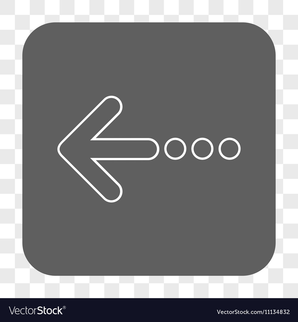 Send left rounded square button