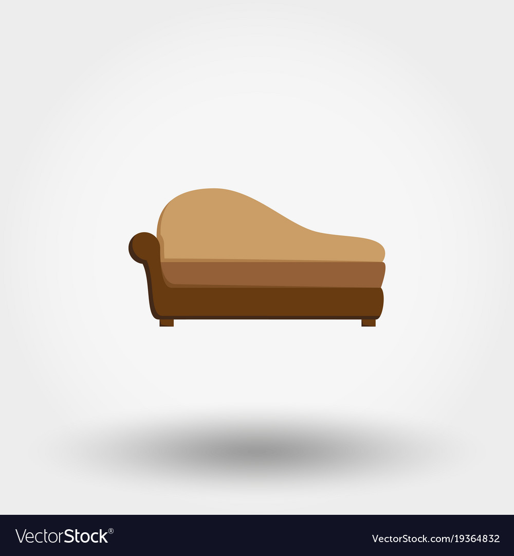 Soft sofa icon