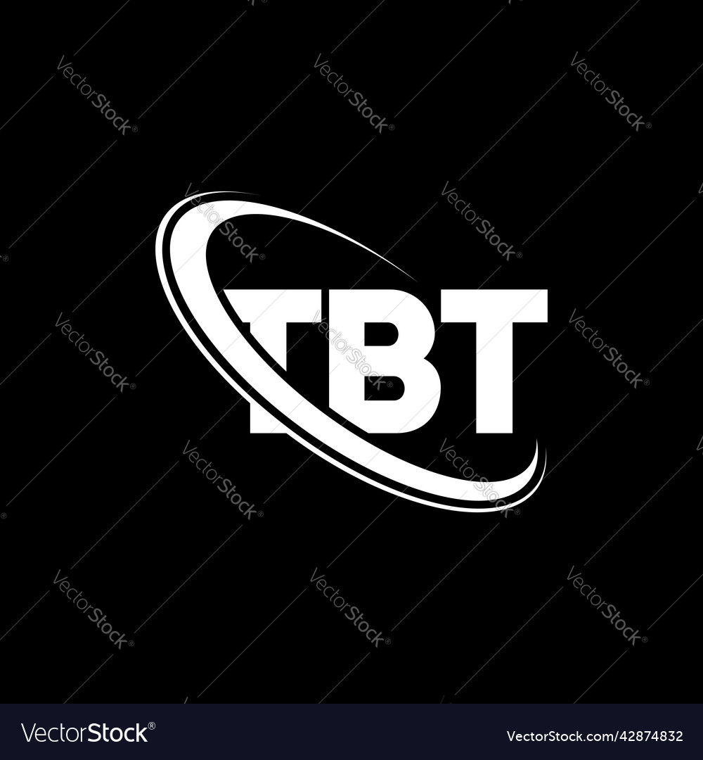 Tbt logo letter design Royalty Free Vector Image