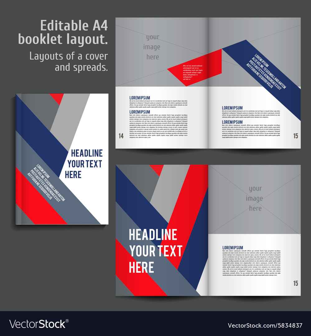 book template design