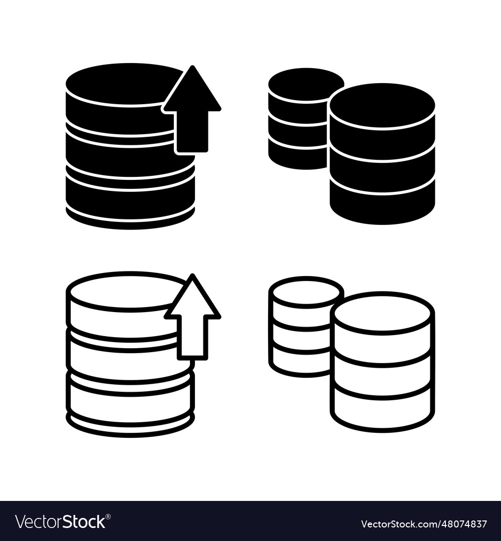 Database icon server storage