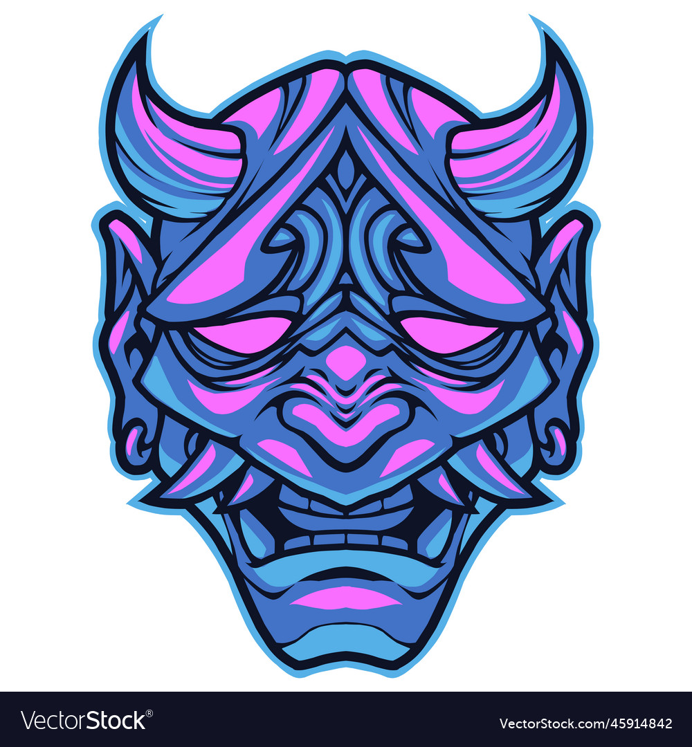 demon head mask