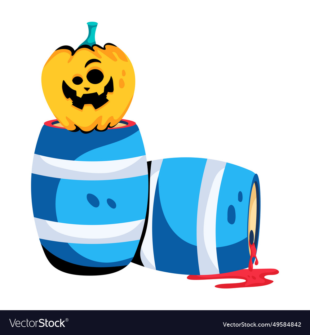 Halloween barrels