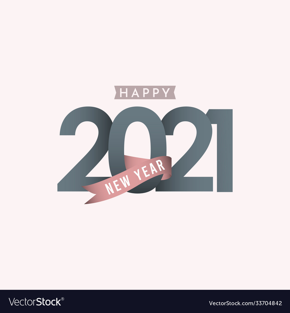 Happy New Years 2021 Celebration Template Design Vector Image 1146