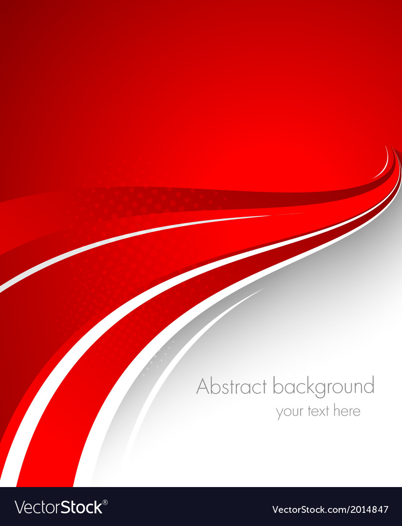 Abstract red background Royalty Free Vector Image